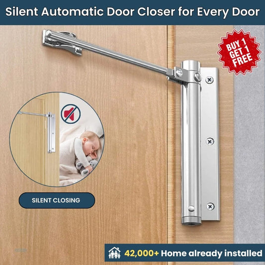Premium Automatic Door Closer | Buy 1 Get 1 FREE 🔥 Limited Time Offer
