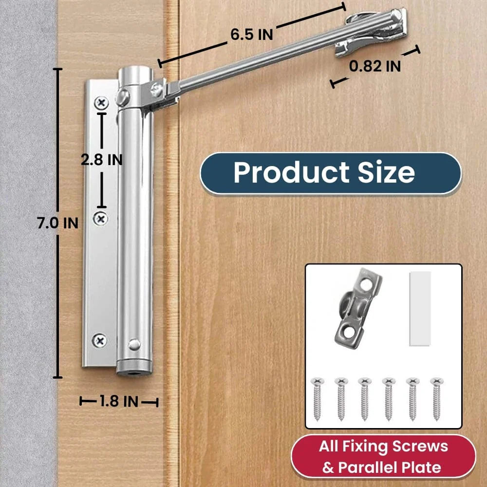 Premium Automatic Door Closer | Buy 1 Get 1 FREE 🔥 Limited Time Offer