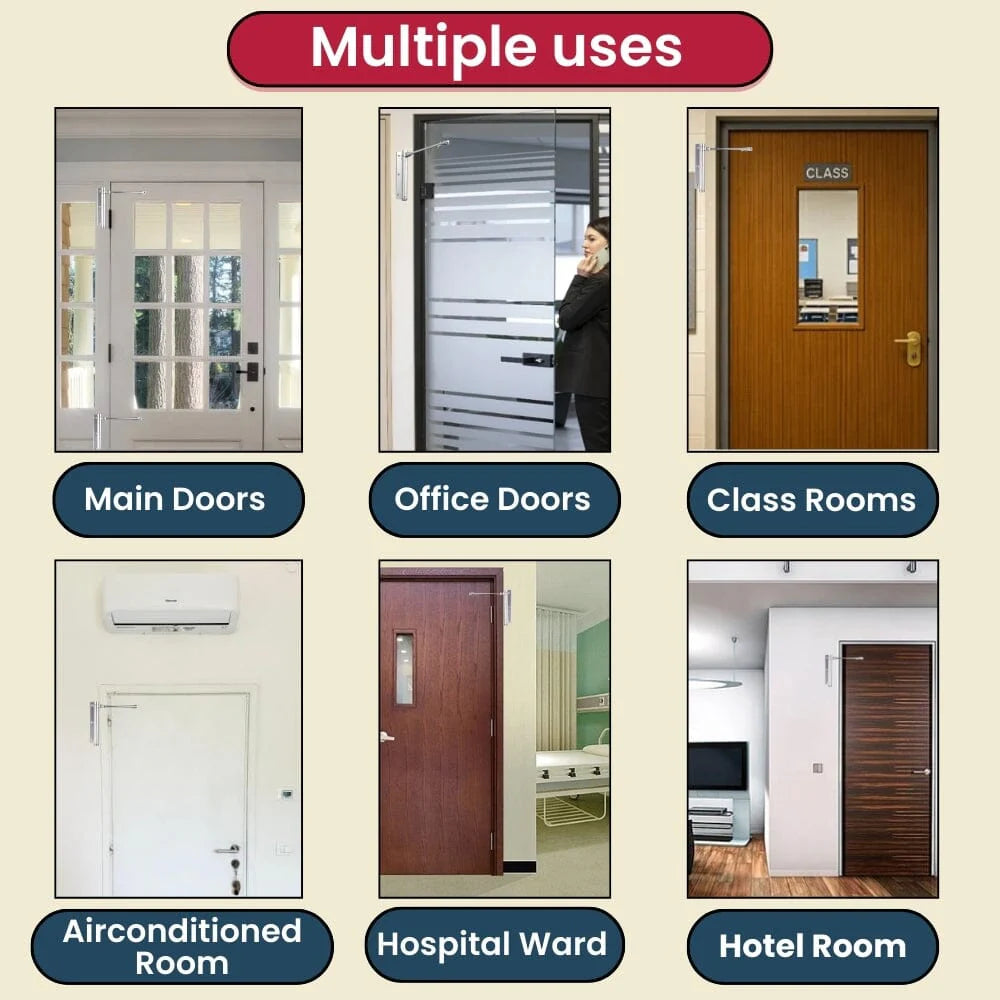Premium Automatic Door Closer | Buy 1 Get 1 FREE 🔥 Limited Time Offer
